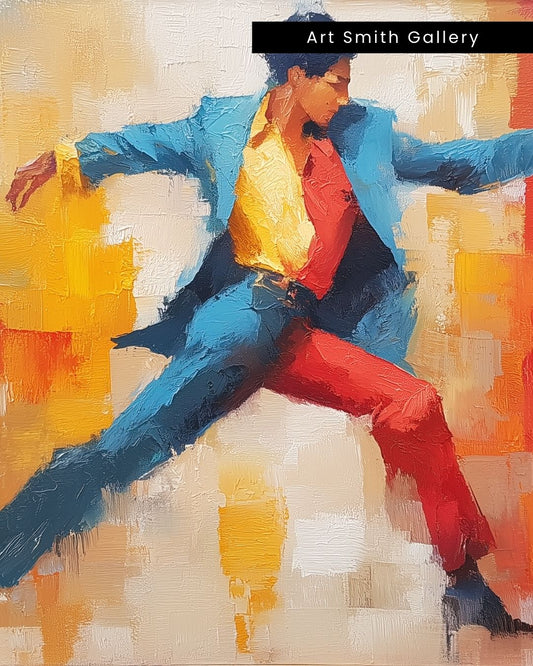"Until the Last Song" - Romantic Dance Canvas Art